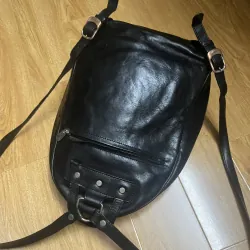 Balo nữ 19*34*9 da mộc 2hand 992594