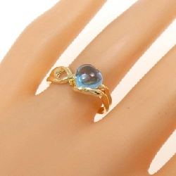 Nhẫn Blue Topaz K18YG - Hàng hiệu Chính hãng 854182