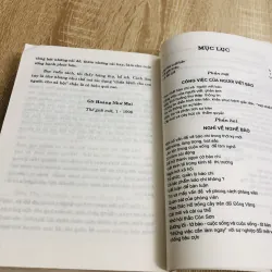 CÔNG VIỆC CỦA NGƯỜI VIẾT BÁO ( Hữu Thọ) 970476