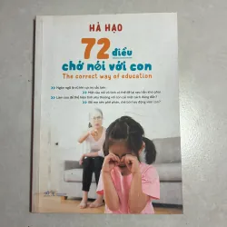 72 điều chớ nói với con