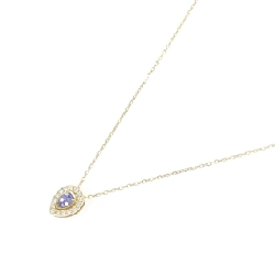 K18YG 2WAY Đá Tanzanite Dây Chuyền - Hàng hiệu Chính hãng 856130