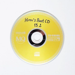 Đĩa CD Hiren's BootCD 15.2 (Đĩa CD cứu hộ)