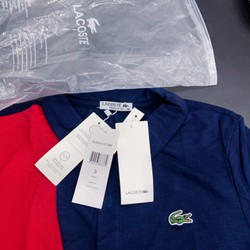 Áo phông lacoste chất cotton đẹp mới nguyên tag 146054