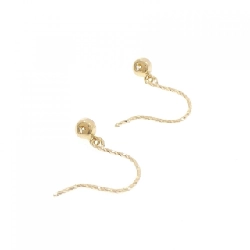 K18YG Bông tai kim cương 0.18CT - Hàng hiệu Chính hãng 862581