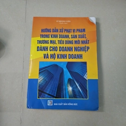 Sách Hướng Dẫn Xử Phạt Trong Kinh Doanh