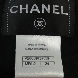 Áo khoác không cổ CHANEL P50631V37559 628895