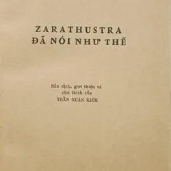 Zarathustra đã nói như thế 546707