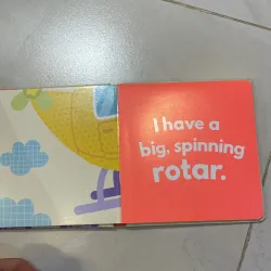 NGOẠI VĂN tiếng anh trẻ em: GUESS WHAT ? VEHICLE - Fold out book ! Little beginners  1027576