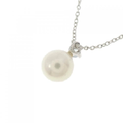 K18WG Dây chuyền ngọc trai Akoya 7.2mm - Hàng hiệu Chính hãng 856580