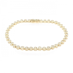 K18YG Vòng tay kim cương 2.03CT - Hàng hiệu Chính hãng 869672