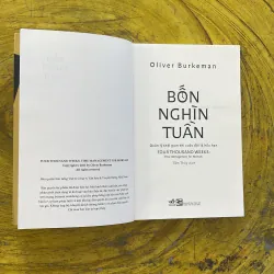 BỐN NGHÌN TUẦN - oliver burkeman 1002477