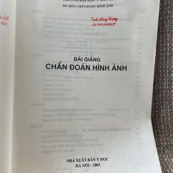 Bảo giảng chấn đoán hình ảnh; sách y, hơn 300 trang khổ lớn  1025089
