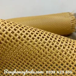 Tấm nhựa giả mây đan caro 750702