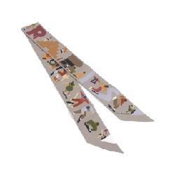 Khăn quàng cổ Hermès FIGURES LIBRES Twilly 064176S