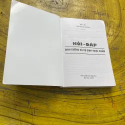 HỎI-ĐÁP DINH DƯỠNG & VỆ SINH THỰC PHẨM- BỘ Y TẾ 723099