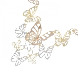 K18 Ba màu Bướm Dây chuyền - Hàng hiệu Chính hãng 850522