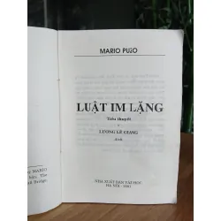 Luật im lặng – Mario Puzo 558495