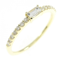 【Sản phẩm mới】Nhẫn kim cương K18YG 0.11CT