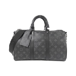 Túi xách Boston Louis Vuitton Monogram Eclipse Keepall Bandoulière 35cm M46655
