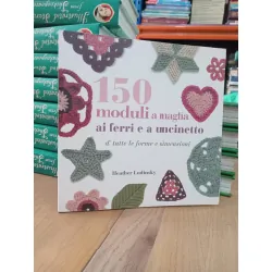 150 moduli a maglia ai ferri e a uncinetto - H. Lodinsky 574739