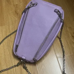 Balo nữ 15 x31x10 da thật 2hand 996726