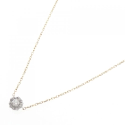 K18WG/K18YG Dây chuyền kim cương 0.10CT - Hàng hiệu Chính hãng 861597