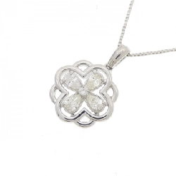 Dây chuyền kim cương hoa PT900/PT850 0.22CT - Hàng hiệu Chính hãng 861821