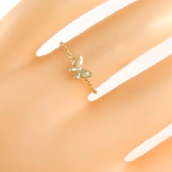 Nhẫn kim cương bướm K18YG 0.01CT - Hàng hiệu Authentic 850627