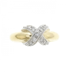 Nhẫn kim cương 750YG/PT900 0.11CT - Hàng hiệu Chính hãng 848046