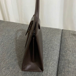 Túi da bò thật đáy 26 miệng 24 ngang 9 real skin bag 99% 464051