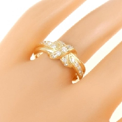 Nhẫn kim cương K18YG 0.32CT - Hàng hiệu Authentic 850322