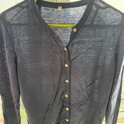 Combo 3 áo cardigan linen của MUJI