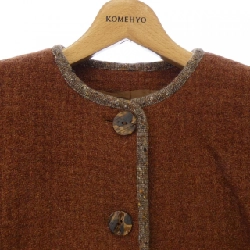 【Mã giảm giá】【Cổ điển】 Áo khoác không cổ MISSONI DONNA 641816