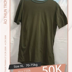 Dọn Tủ Thanh Lý Áo Thun Nam size XL 516439
