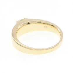 Nhẫn kim cương K18YG 1.00CT FIY SI1 cắt hình fancy - Hàng hiệu Authentic 879376