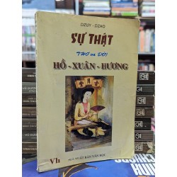 SỰ THẬT THƠ VÀ ĐỜI HỒ XUÂN HƯƠNG - DZUY - DZAO 141789