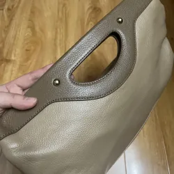 Túi nữ 30*35*5 quai xách ngang da thật 2hand 973844