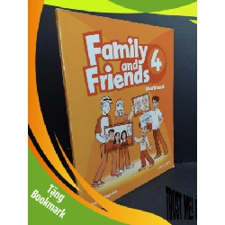 (TẶNG BOOKMARK) Family and friends 4 Workbook mới 80% bẩn bìa, ố nhẹ, tróc bìa, tróc gáy RBK2811 Naomi Simmons HỌC NGOẠI NGỮ