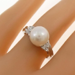 Nhẫn ngọc trai Akoya PT900 8mm 669127