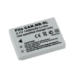 PIN MÁY ẢNH CANON NB-5L CHO CANON POWERSHOT S100, S110, S200, S230, SX200IS 711407