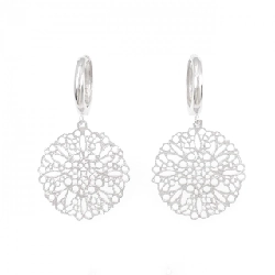 K18WG Bông tai - Hàng hiệu Authentic