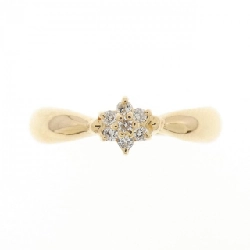 Nhẫn kim cương K18YG 671703