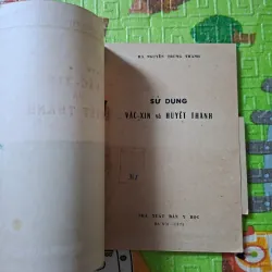 Sử dụng Vắc-xin và Huyết thanh 971414