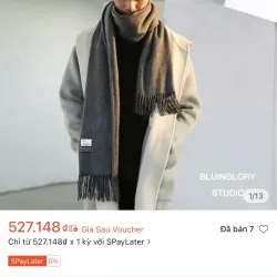 Blanket Stole Khăn MUJI Nhật Bản đông đa năng  1023391