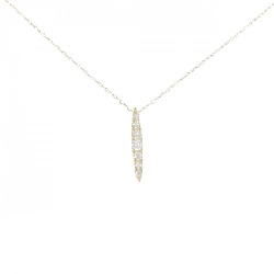 Dây chuyền kim cương K18YG 0.15CT - Hàng hiệu Chính hãng