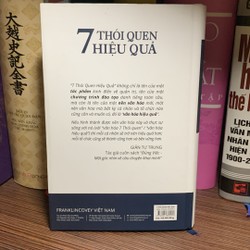 Sách kỹ năng sống : 7 Thói Quen Hiệu Quả- bìa cứng mới 95% 148994