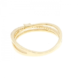 【Sản phẩm mới】Nhẫn kim cương K18YG 0.15CT 669596