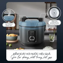 🍚 Nồi cơm điện KALITE KRC6018 700W – Dung tích 1,8L, cơm dẻo thơm mỗi ngày! 707688