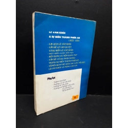 Lê Văn Khôi và sự biến Thành Phiên An ( 1833 - 1835 ) mới 80% bẩn bìa, ố nhẹ, tróc bìa 2002 HCM1410 Nguyễn Phan Quang LỊCH SỬ - CHÍNH TRỊ - TRIẾT HỌC 301469