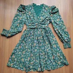 Đầm voan dày dặn size M mới cứng